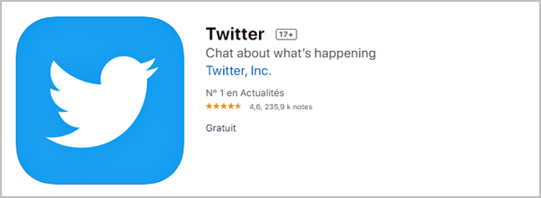 mettre a jour twitter ios