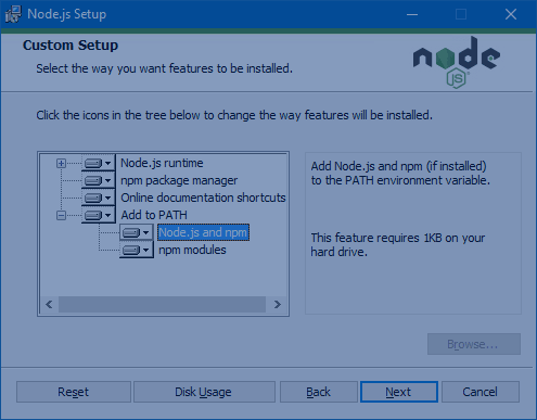 Mettre à Jour npm 2