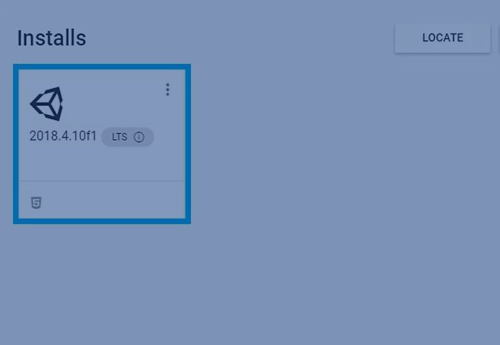 Mettre à jour le programme Unity 8