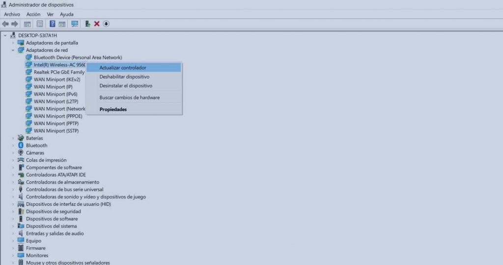 mettre à niveau la carte réseau 1