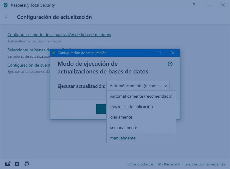 mises à jour automatiques de kaspersky 3