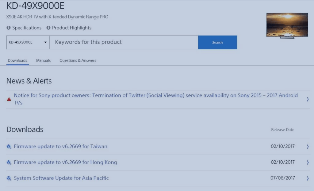 Comment mettre à jour la Smart TV de Sony à l'aide d'une clé USB 4