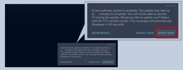 Comment mettre à jour les modèles de TV Android de Sony 4