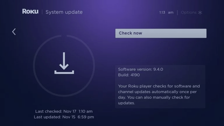 Comment mettre à jour le micrologiciel du Roku 4