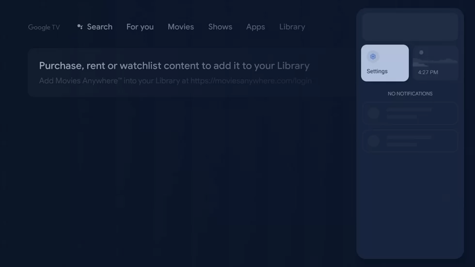 mettre à jour le Chromecast avec Google TV 1