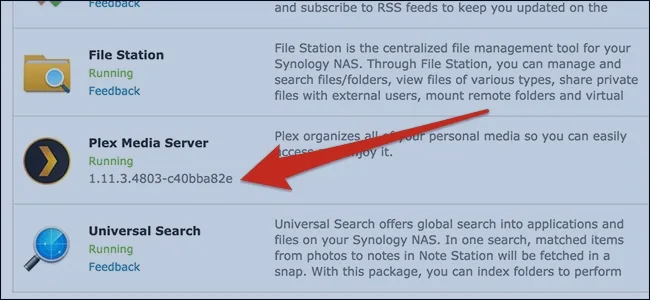 Comment mettre à jour Plex sur votre NAS Synology 10