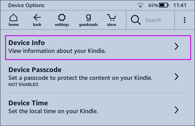 Comment vérifier quel logiciel est installé sur votre Kindle 4