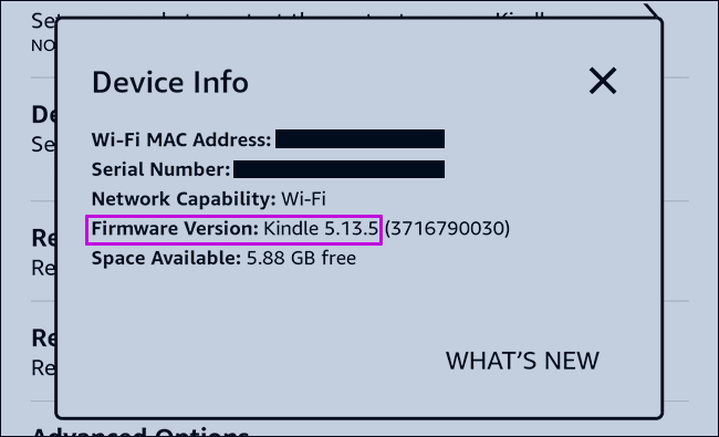Comment vérifier quel logiciel est installé sur votre Kindle 5