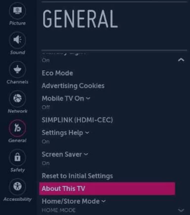 How to Update LG Smart TV using Internet 2