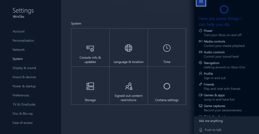Marche à suivre pour mettre à jour la Xbox One automatiquement 2