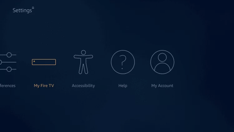 Mettre à jour Amazon Firestick 1