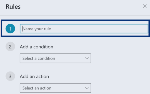 Transférer certains courriels 2